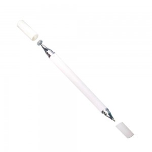 Touchscreen Pen για Tablet/Smartphone με Στυλό (Άσπρο)