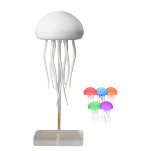  Επιτραπέζιο Διακοσμητικό Φωτιστικό LED Μέδουσα NLT-5C με Φωτισμό RGB (Άσπρο) (Default)