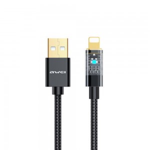 Καλώδιο Awei CL-139L 2.4A USB-A to Lightning 1m (Μαύρο) 