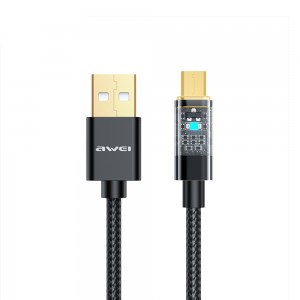 Καλώδιο Awei CL-139T 3A USB-A to Type-C 1m (Μαύρο)