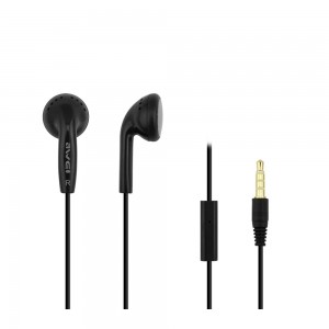 Ακουστικά Handsfree Awei ES-11i (Μαύρο)
