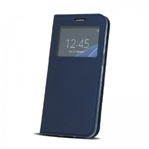 Θήκη MyMobi Magnet Case με παραθυρο Flip Cover για Samsung S5 (Μπλε) 