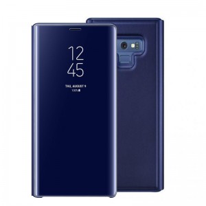 Θήκη MyMobi Clear View Flip Cover για Samsung Galaxy S10 Plus (Μπλε)