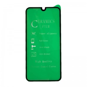 Ceramic Μεμβράνη Προστασίας Full Cover για Samsung Galaxy A41 (Μαύρο) 