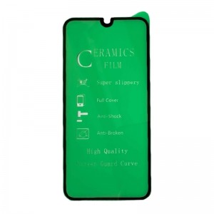 Ceramic Μεμβράνη Προστασίας Full Cover για Samsung Galaxy A12 (Μαύρο)
