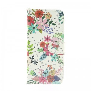 Θήκη Strass Colourful Flowers Flip Cover για Samsung Galaxy A13 5G (Design)