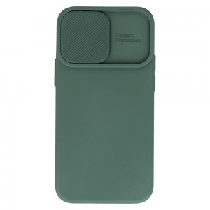 Θήκη Camshield Soft Back Cover για iPhone 14 Plus (Dark Green)