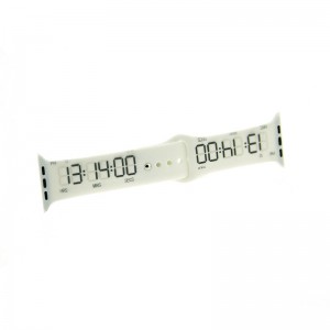 Ανταλλακτικό Λουράκι Σιλικόνης με Techonto Strap Design 33 για Apple Watch 42/44/45mm (Design) 