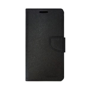 Θήκη MyMobi Fancy Book Flip Cover για Xiaomi Redmi 4 (Μαύρο)