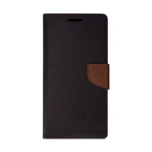 Θήκη Fancy Diary Flip Cover για Xiaomi Redmi Note 3 (Μαύρο - Καφέ)