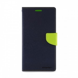 Θήκη MyMobi Fancy Diary Flip Cover για LG L70 (D320/D325) (Μπλε - Πράσινο)