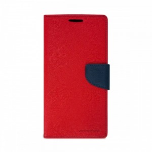 Θήκη MyMobi Fancy Diary Flip Cover για LG L70 (D320/D325) (Κόκκινο - Μπλε)