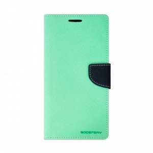 Θήκη MyMobi Fancy Diary Flip Cover για LG L90 Dual (Βεραμάν - Μπλε)