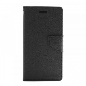 Θήκη MyMobi Fancy Book Flip Cover για Samsung Galaxy M20 (Μαύρο)