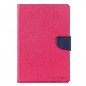 Θήκη Fancy Diary για iPad Pro 12.9"  (Φουξ - Μπλε)