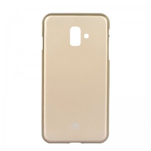 Θήκη Jelly Case Back Cover για Samsung Galaxy J6 Plus 2018 (Χρυσό)