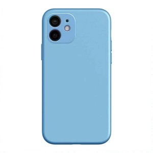 Θήκη MyMobi Σιλικόνης Mat Back Cover με Προστασία Κάμερας για Xiaomi Redmi A1 (Γαλάζιο)