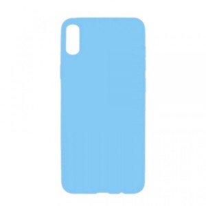 Θήκη MyMobi Σιλικόνης Mat Back Cover για Samsung Galaxy S24  (Γαλάζιο)
