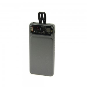 Powerbank YDDY-A027-SFD με Ενσωματωμένα Καλώδια Type-C & Lightning 10000mAh