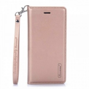 Θήκη Hanman Art Leather Diary για Samsung Galaxy A91 / S10 Lite (Rose Gold)