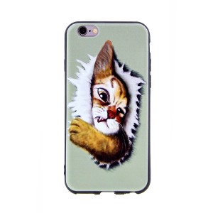 Θήκη MyMobi Back Cover Hide Cat για Samsung Galaxy S4  (Design)