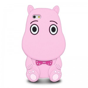 Θήκη 3D Hippo Back Cover για Huawei Y6 II (Ροζ) 