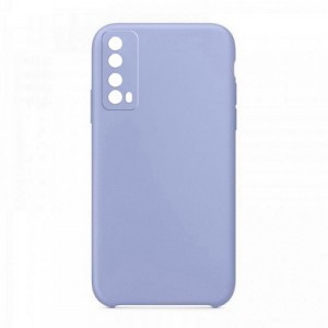 Θήκη OEM Silicone Back Cover με Προστασία Κάμερας για Huawei P Smart 2021 (Purple)