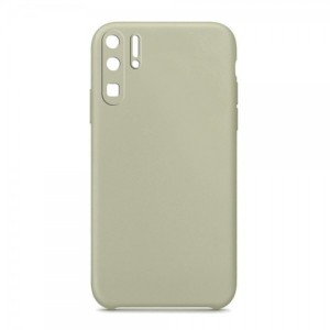 Θήκη OEM Silicone Back Cover με Προστασία Κάμερας για Samsung Galaxy S21 FE (Grey)