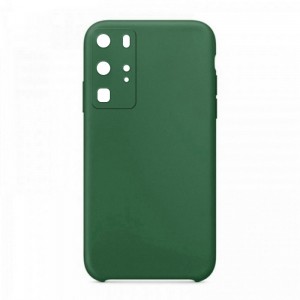 Θήκη OEM Silicone Back Cover με Προστασία Κάμερας για Huawei P40 Pro (Pine Green)
