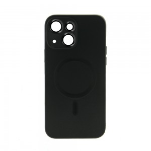 Θήκη Magnetic Matt Back Cover με Προστασία Κάμερας για iPhone 14 Plus (Black) 