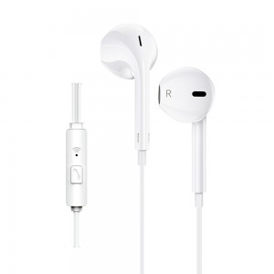  Ενσύρματα Ακουστικά Jokade JD008 με Μικρόφωνο 1.2m (Άσπρο) (ph05_HandsFree)