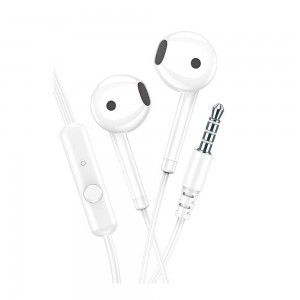  Ενσύρματα Ακουστικά Jokade JD060 με Μικρόφωνο 1.1m (Άσπρο) (ph05_HandsFree)