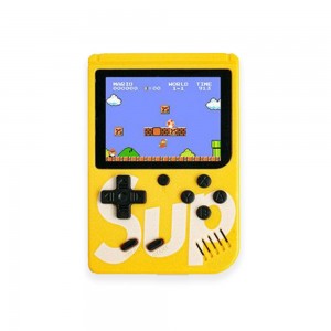 Retro Portable Mini Game Console Sup Plus με 400 Παιχνίδια 2.8'' (Κίτρινο) 