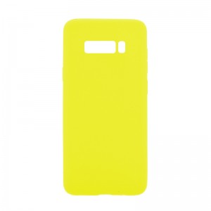 Θήκη MyMobi Σιλικόνης Mat Back Cover για Samsung Galaxy Note 8 (Κίτρινο)