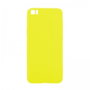 Θήκη MyMobi Σιλικόνης Mat Back Cover για Huawei P8 Lite (Κίτρινο)