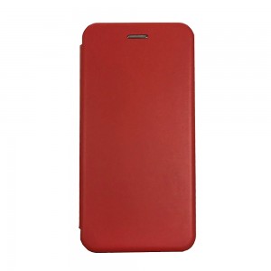 Θήκη MyMobi Flip Cover Elegance για Huawei P20 Lite  (Κόκκινο)