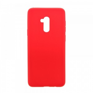 Θήκη MyMobi Σιλικόνης Mat Back Cover για Samsung Galaxy A40 (Κόκκινο) 