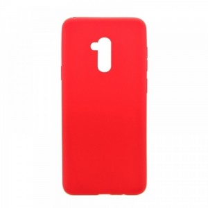 Θήκη MyMobi Σιλικόνης Mat Back Cover για Samsung Galaxy M51 (Κόκκινο) 