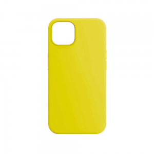 Θήκη MyMobi Silicone Case Back Cover για iPhone 15 (Lemon Yellow)