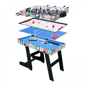 Arcade Game Table 4in1 115.5x68x16.2cm (Μαύρο)