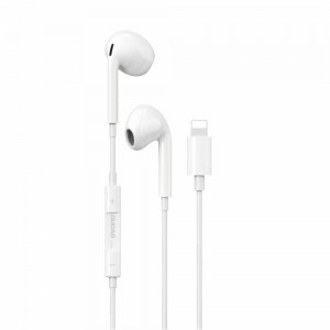Handsfree Ακουστικά DUDAO X14ProL Lightning (Άσπρο)