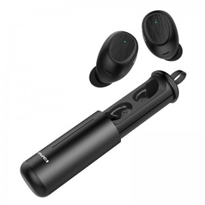 Ασύρματα Bluetooth Ακουστικά με Βάση Φόρτισης Awei T55 (Μαύρο) 