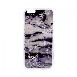Θήκη Back Cover Marble για iPhone 6/6S Plus  (Γκρι)