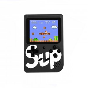 Retro Portable Mini Game Console Sup Plus με 400 Παιχνίδια 2.8'' (Μαύρο) 