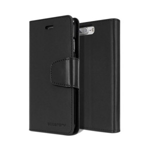 Θήκη Sonata Diary Flip Cover για iPhone 6/6S Plus (Μαύρο)