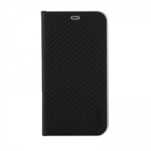 Θήκη Vennus Book Carbon Flip Cover για Samsung Galaxy S20 (Μαύρο) 