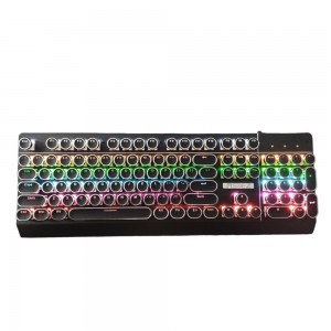 Ενσύρματο Gaming Μηχανικό Πληκτρολόγιο HJK940 με LED Φωτισμό (Μαύρο)