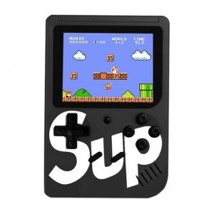 Retro Portable Mini Game Console Sup με 400 Παιχνίδια (Μαύρο)