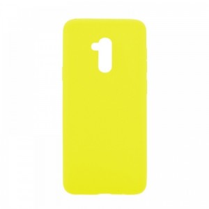 Θήκη MyMobi Σιλικόνης Mat Back Cover για Samsung Galaxy S21 (Κίτρινο) 