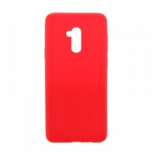 Θήκη MyMobi Σιλικόνης Mat Back Cover για Samsung Galaxy S21 (Κόκκινο)